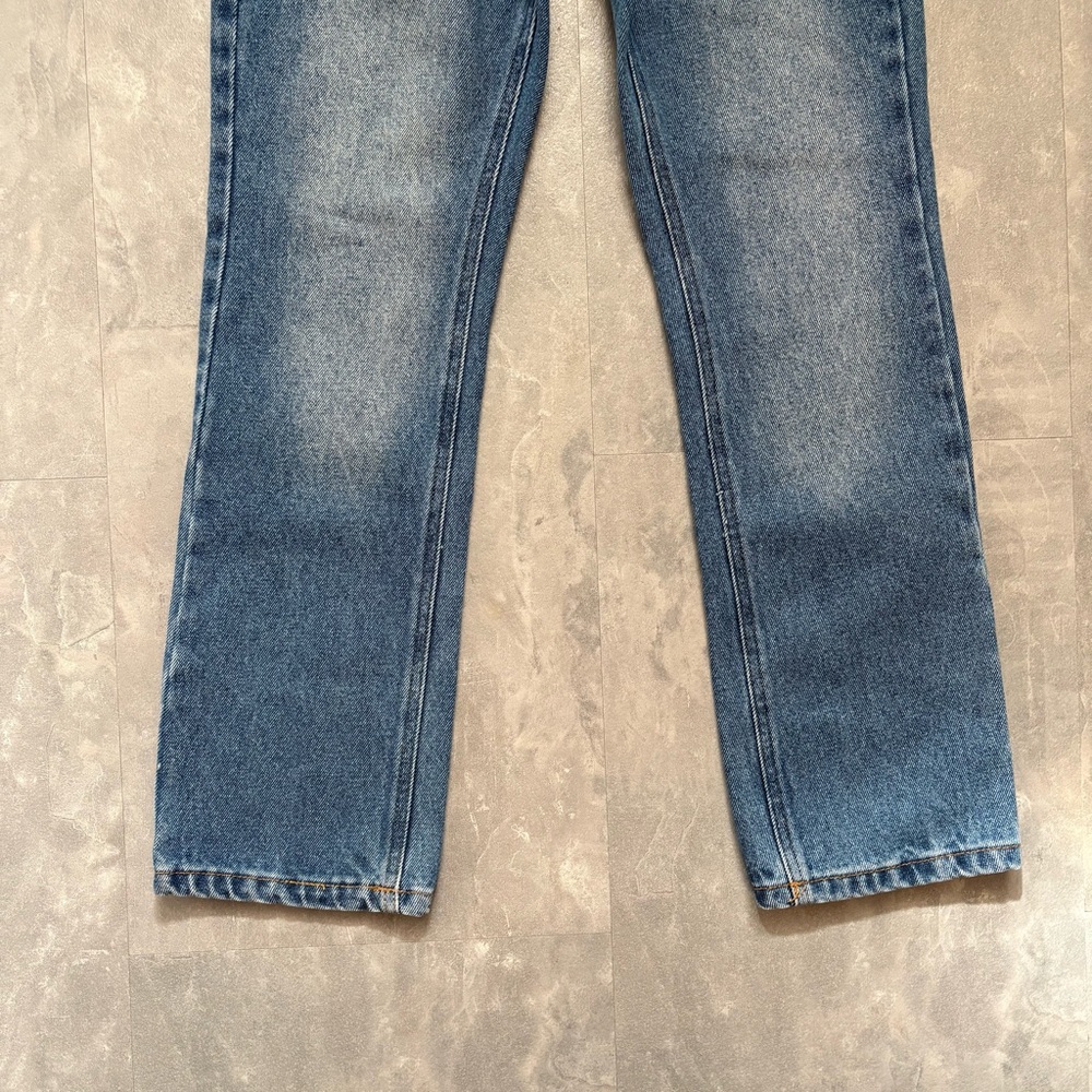 ROBERTO CAVALLI Class High Rise Cropped‎ Straight Leg Jeans Size 25 NWT - Picture 2 of 7